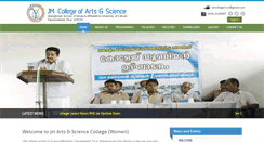 Desktop Screenshot of jmcollege.com